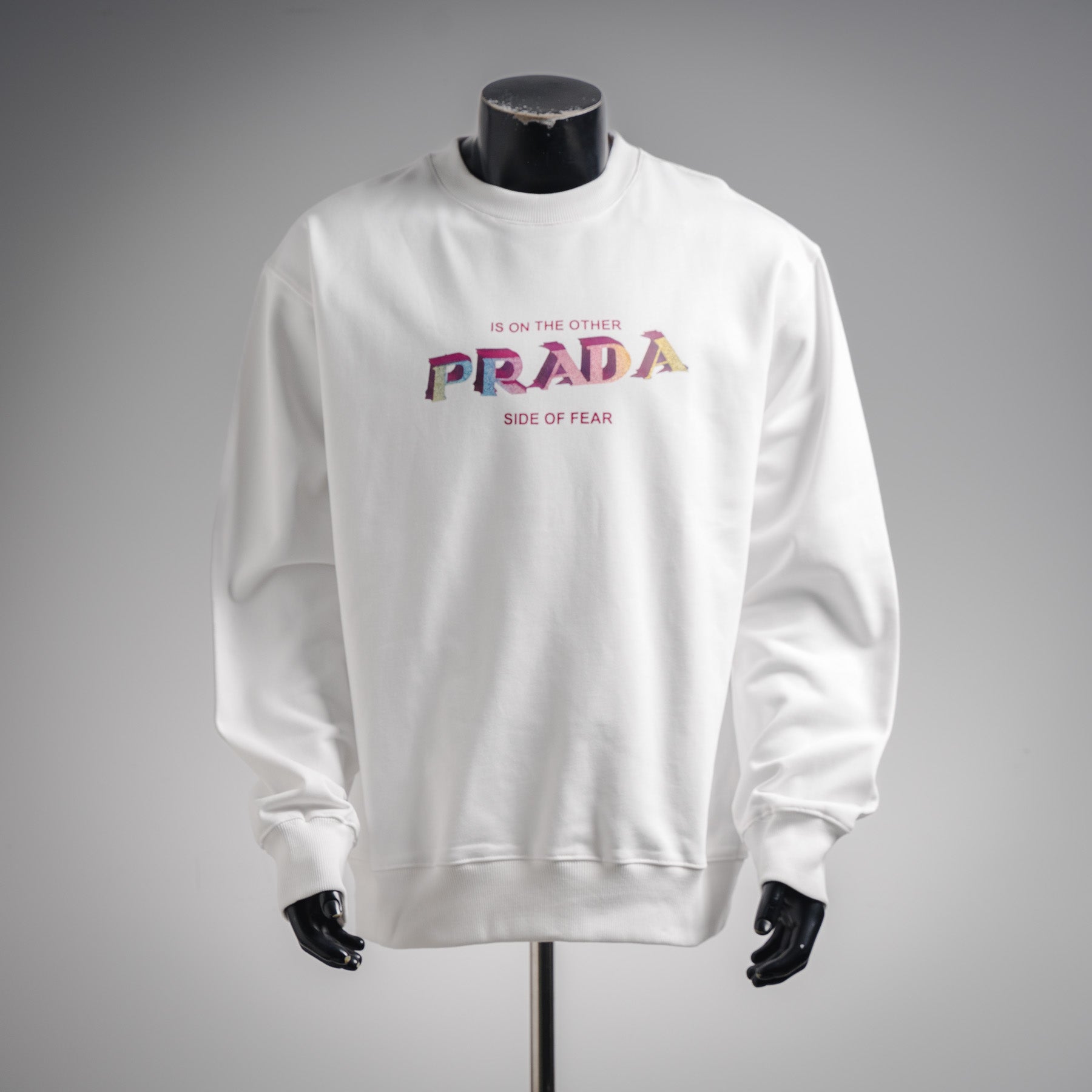 Pra 25fw printed sweatshirt
