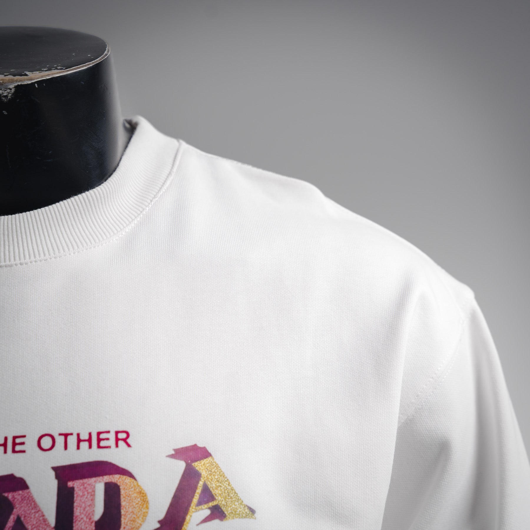 Pra 25fw printed sweatshirt