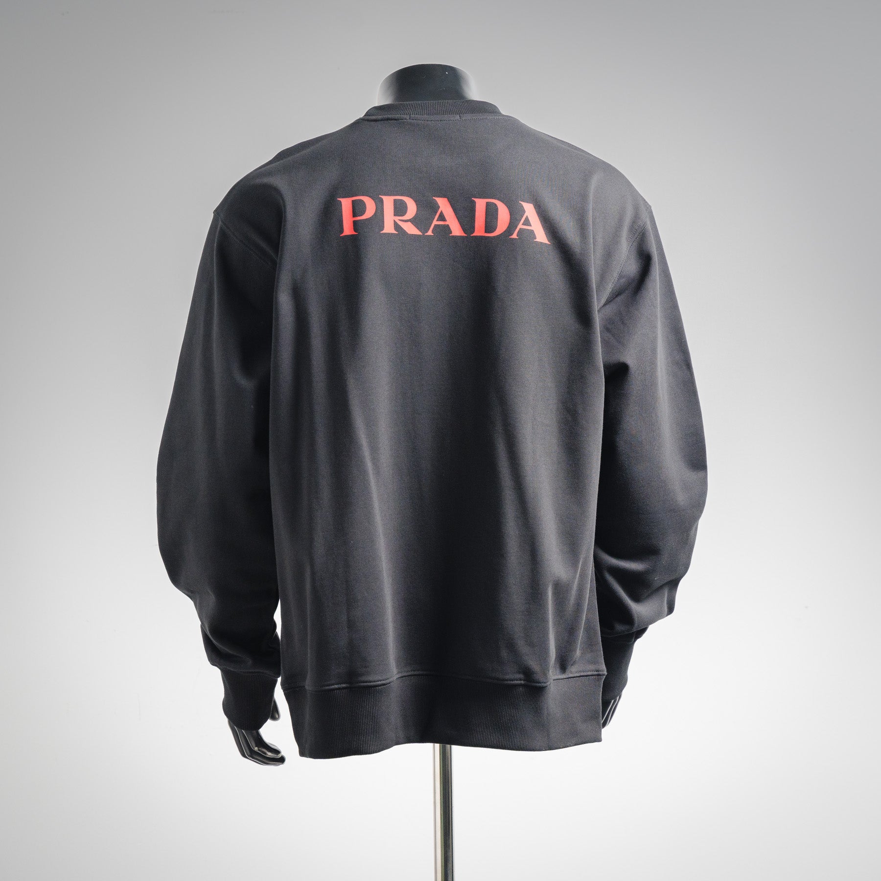 Pra 25fw printed sweatshirt