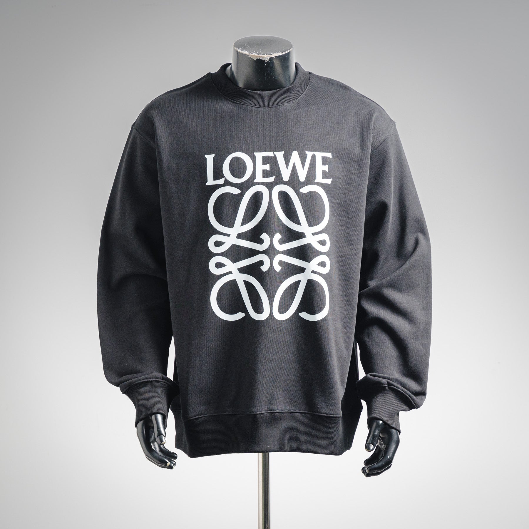 Loe 25fw printed sweatshirt