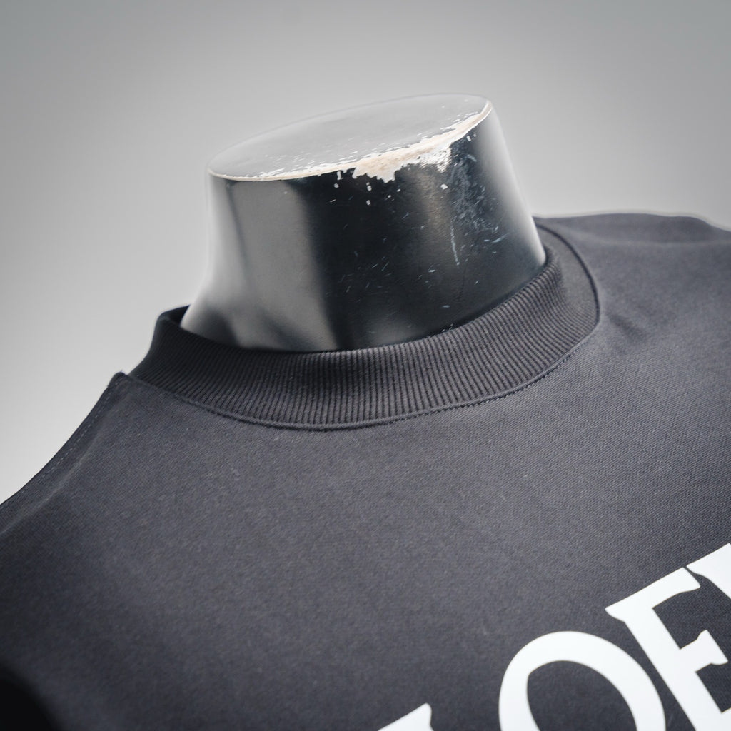 Loe 25fw printed sweatshirt