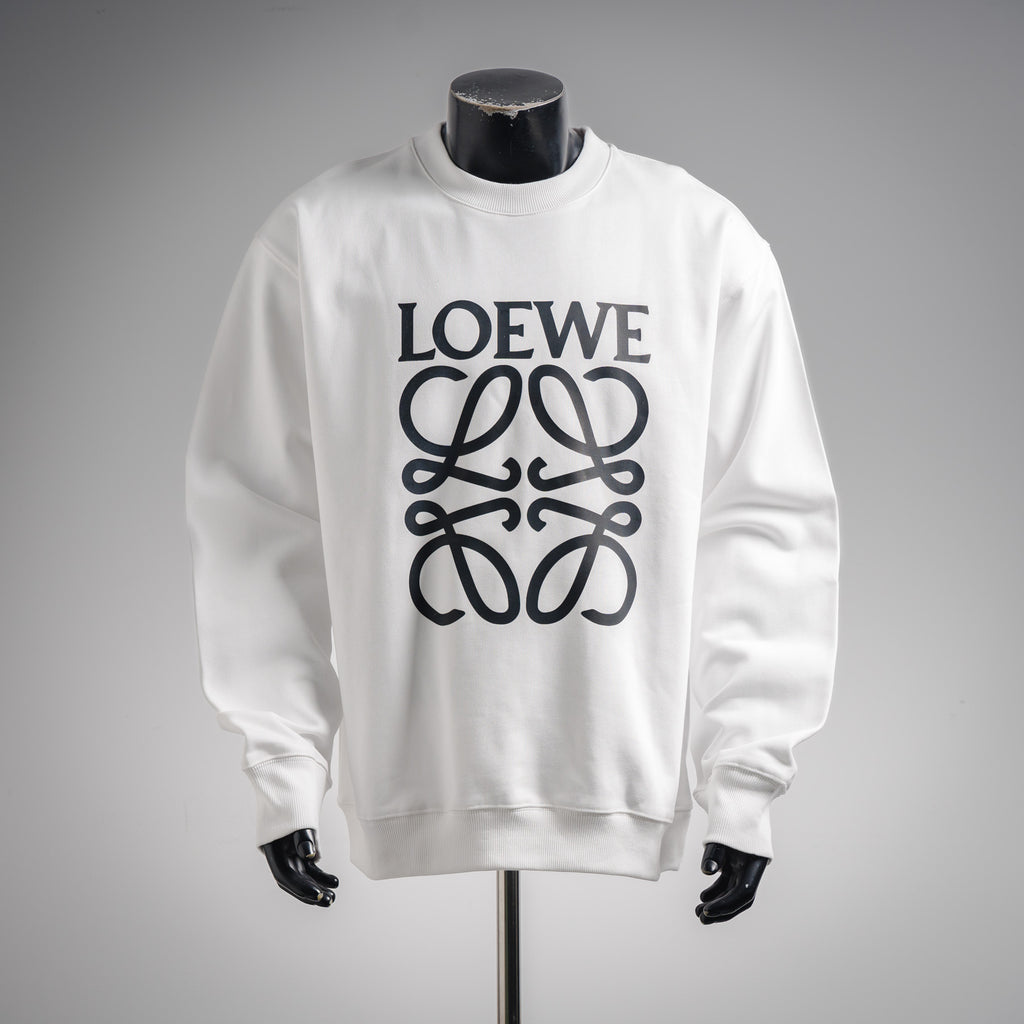 Loe 25fw printed sweatshirt