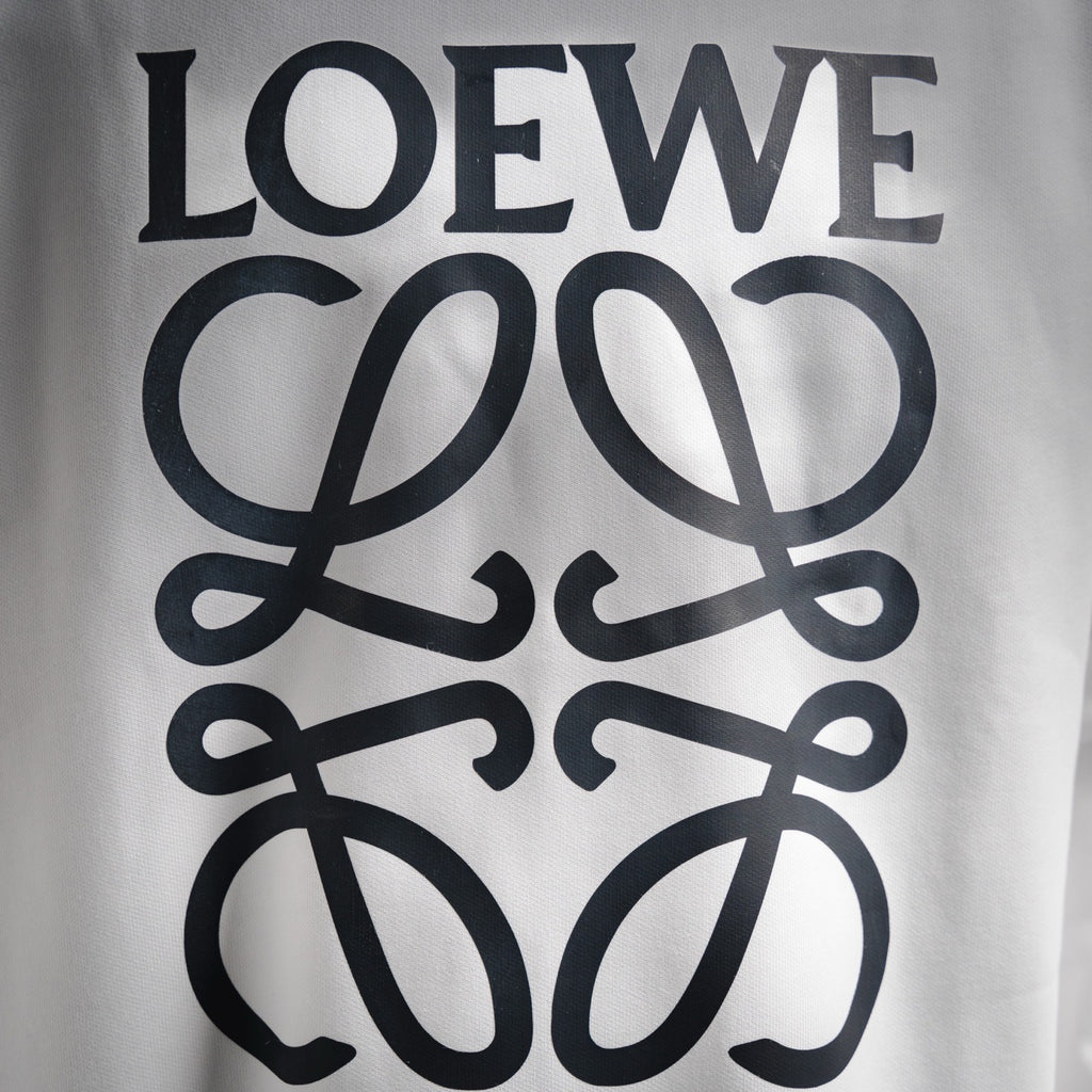 Loe 25fw printed sweatshirt