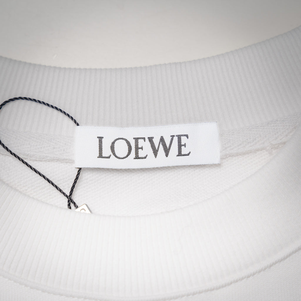 Loe 25fw printed sweatshirt