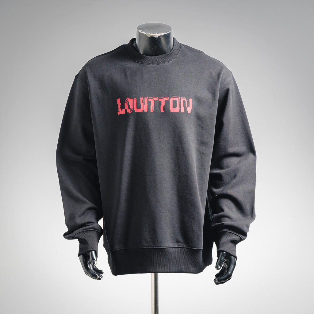 Louis 25fw printed sweatshirt