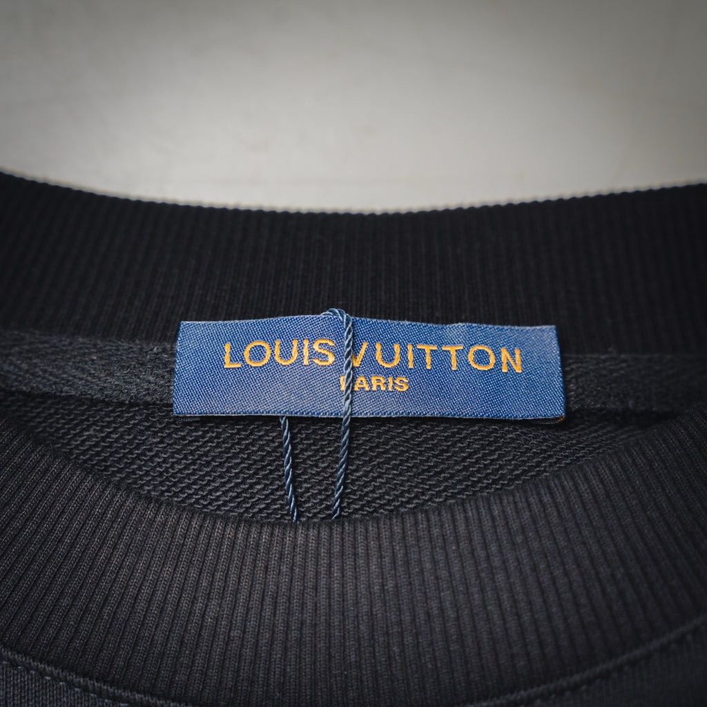 Louis 25fw printed sweatshirt