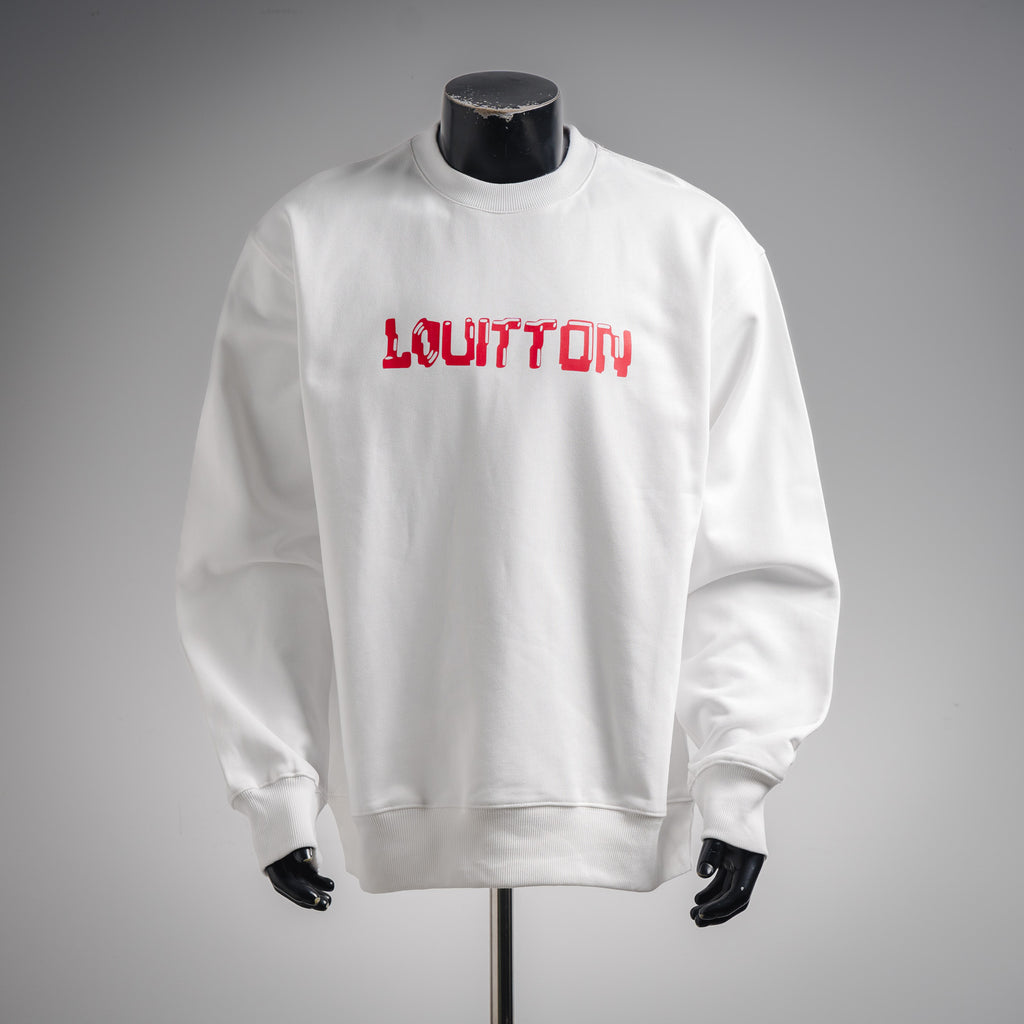 Louis 25fw printed sweatshirt