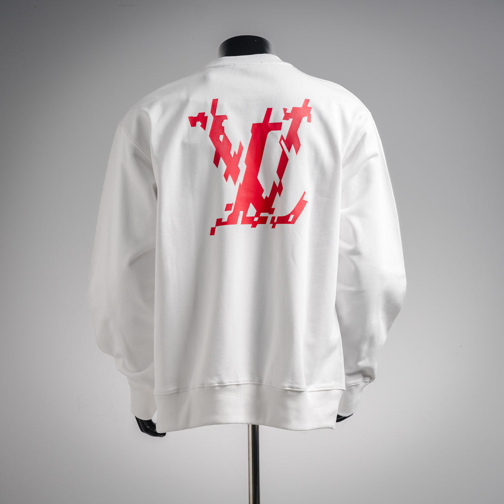 Louis 25fw printed sweatshirt