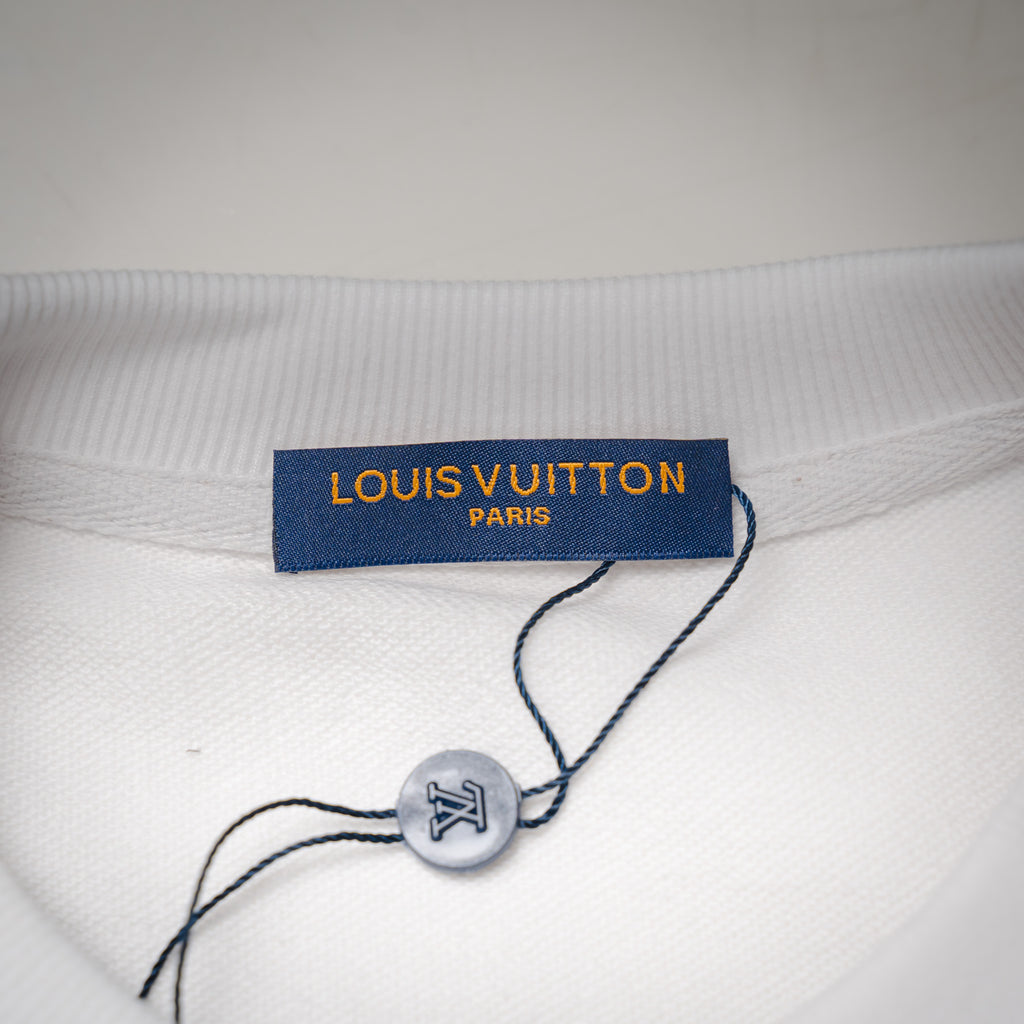 Louis 25fw printed sweatshirt