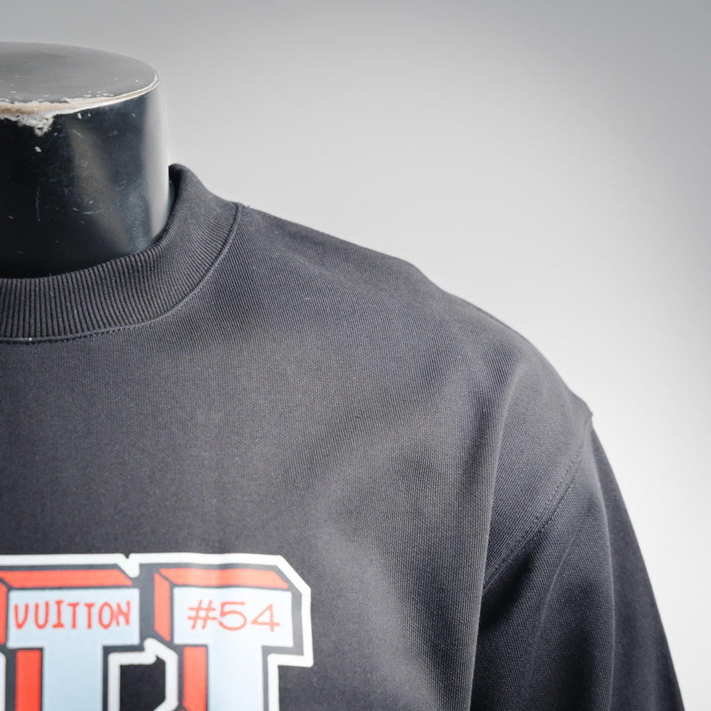 Louis 25fw printed sweatshirt