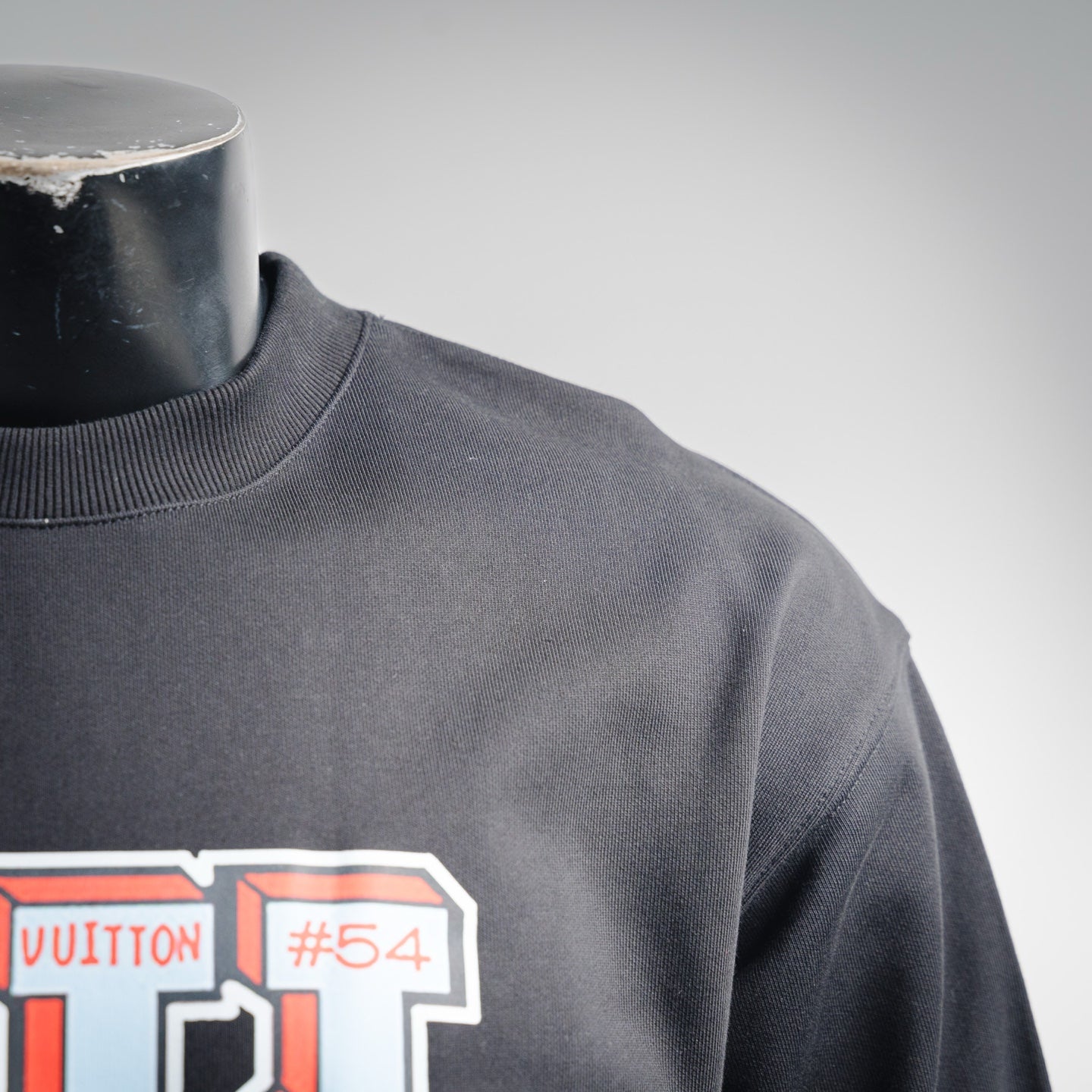 Louis 25fw printed sweatshirt