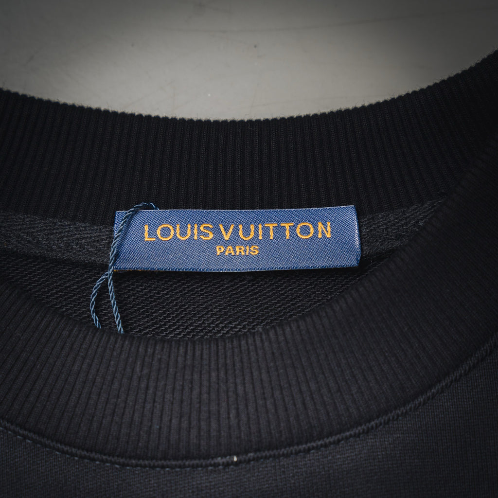 Louis 25fw printed sweatshirt