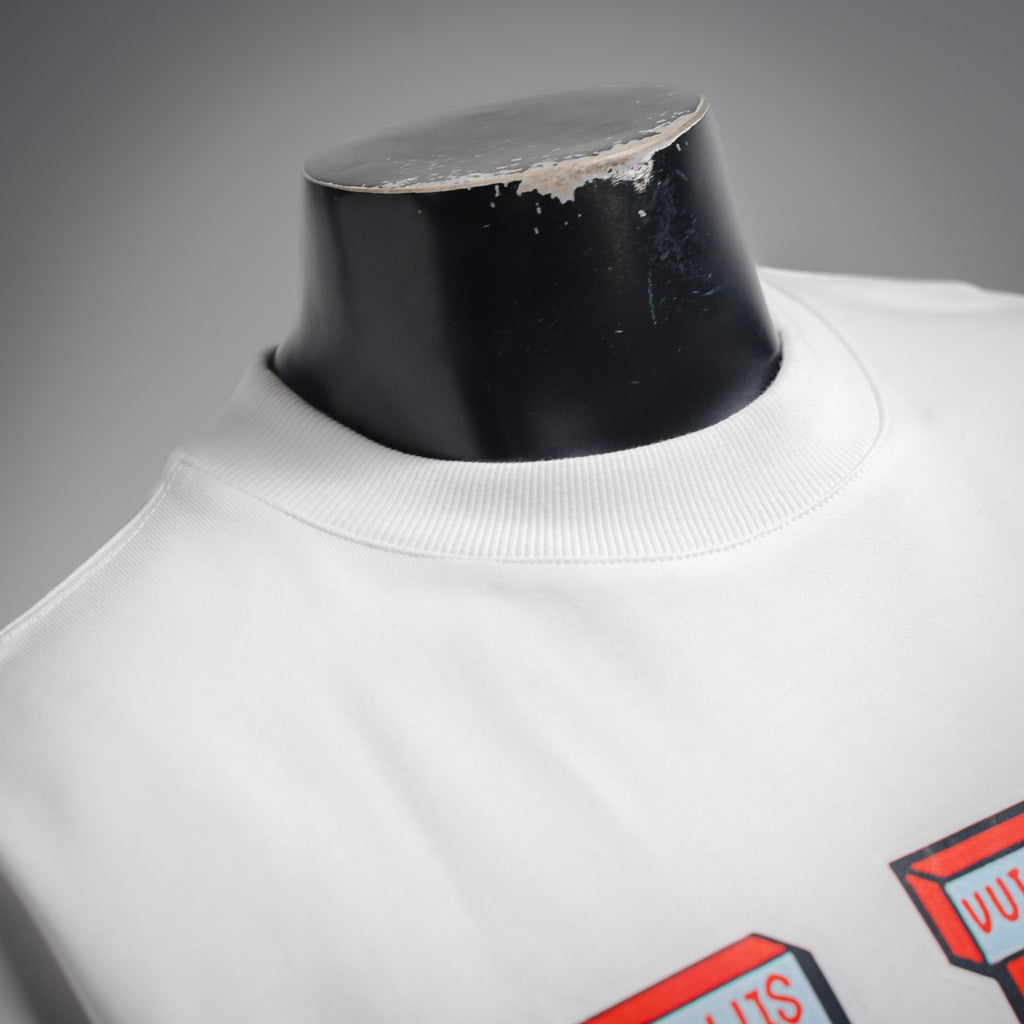 Louis 25fw printed sweatshirt