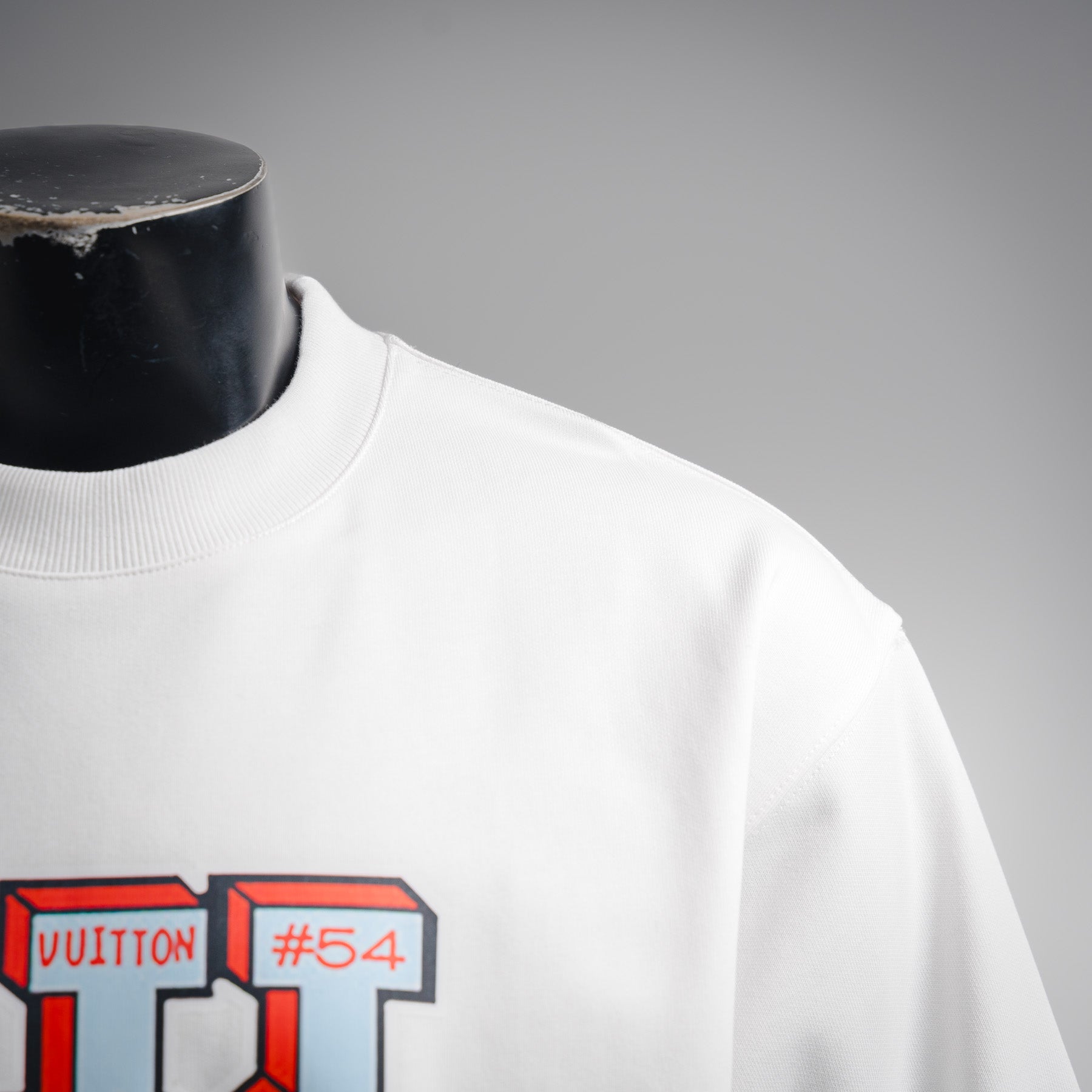 Louis 25fw printed sweatshirt