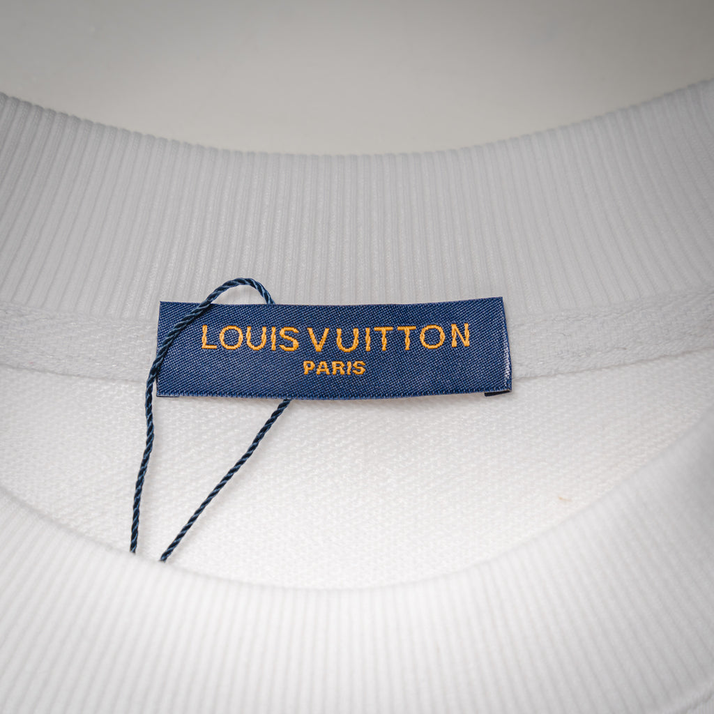 Louis 25fw printed sweatshirt