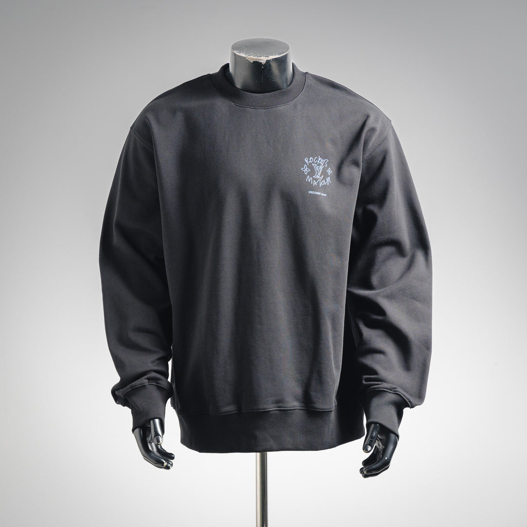 Louis 25fw printed sweatshirt