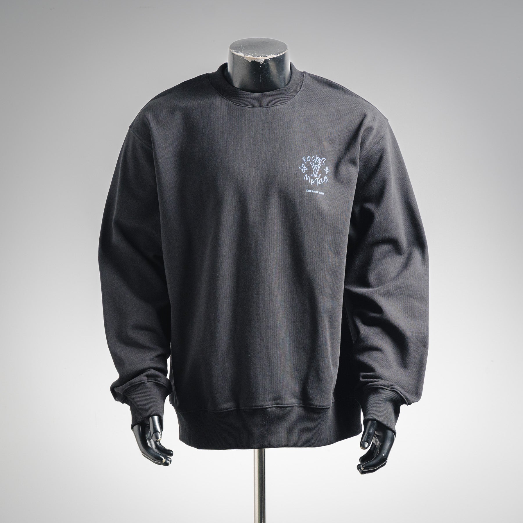 Louis 25fw printed sweatshirt