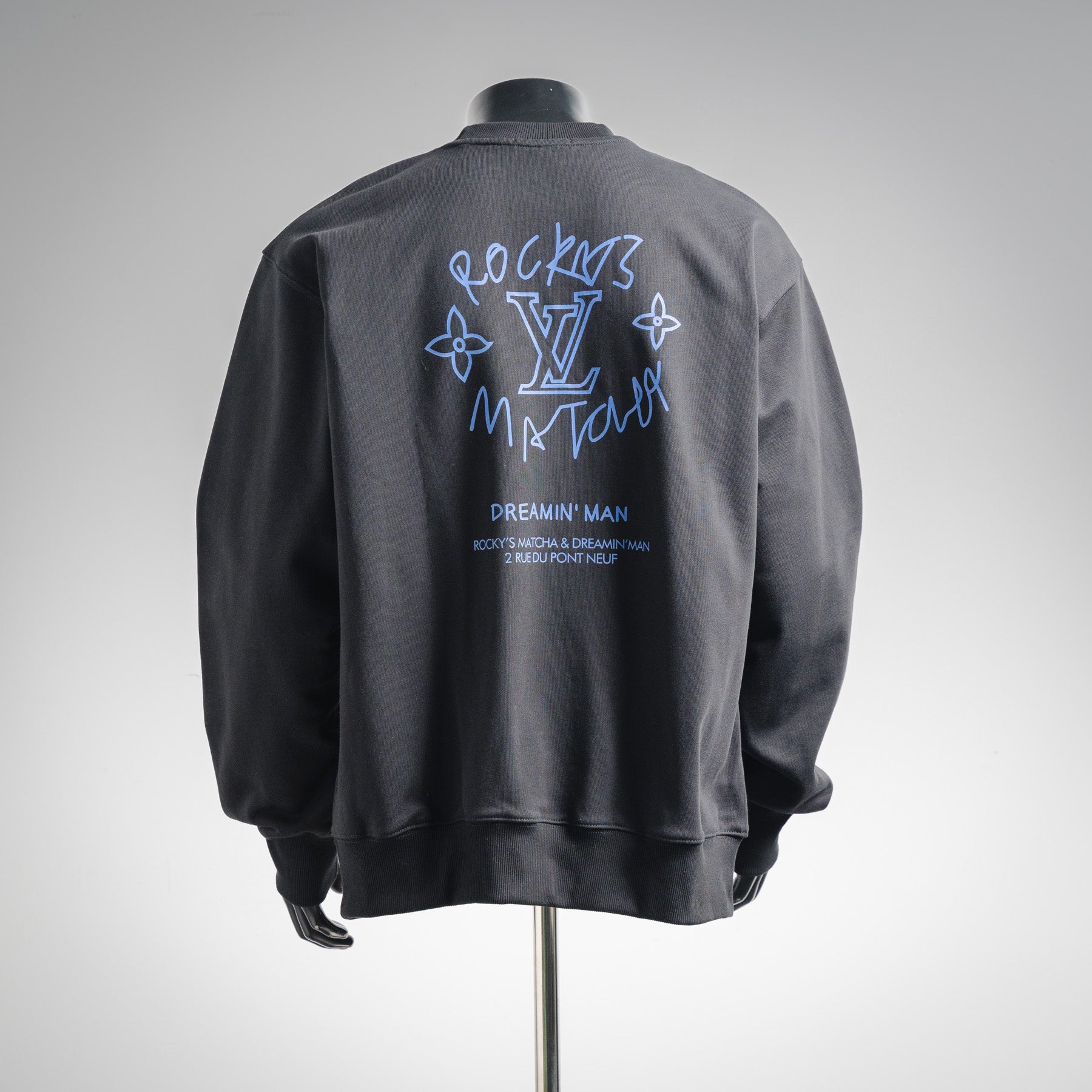 Louis 25fw printed sweatshirt