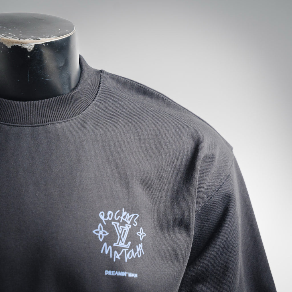 Louis 25fw printed sweatshirt