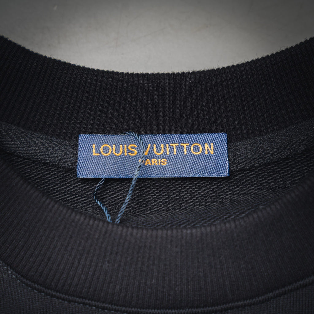 Louis 25fw printed sweatshirt