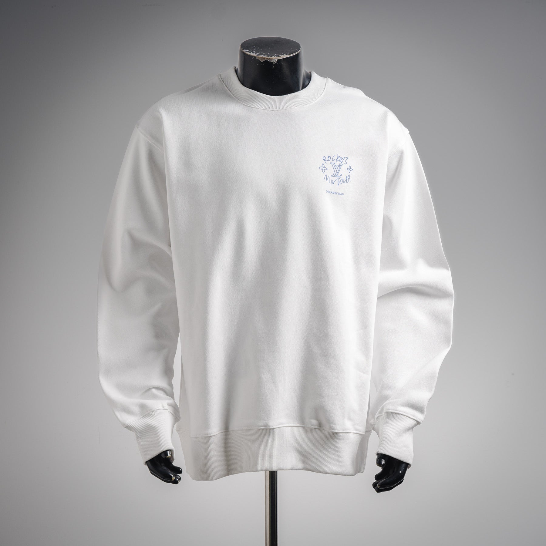 Louis 25fw printed sweatshirt