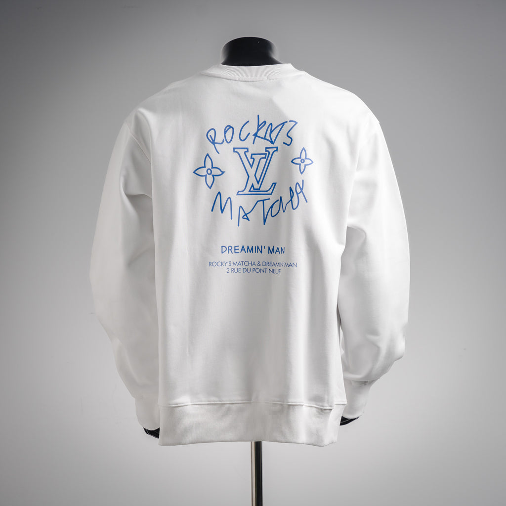 Louis 25fw printed sweatshirt