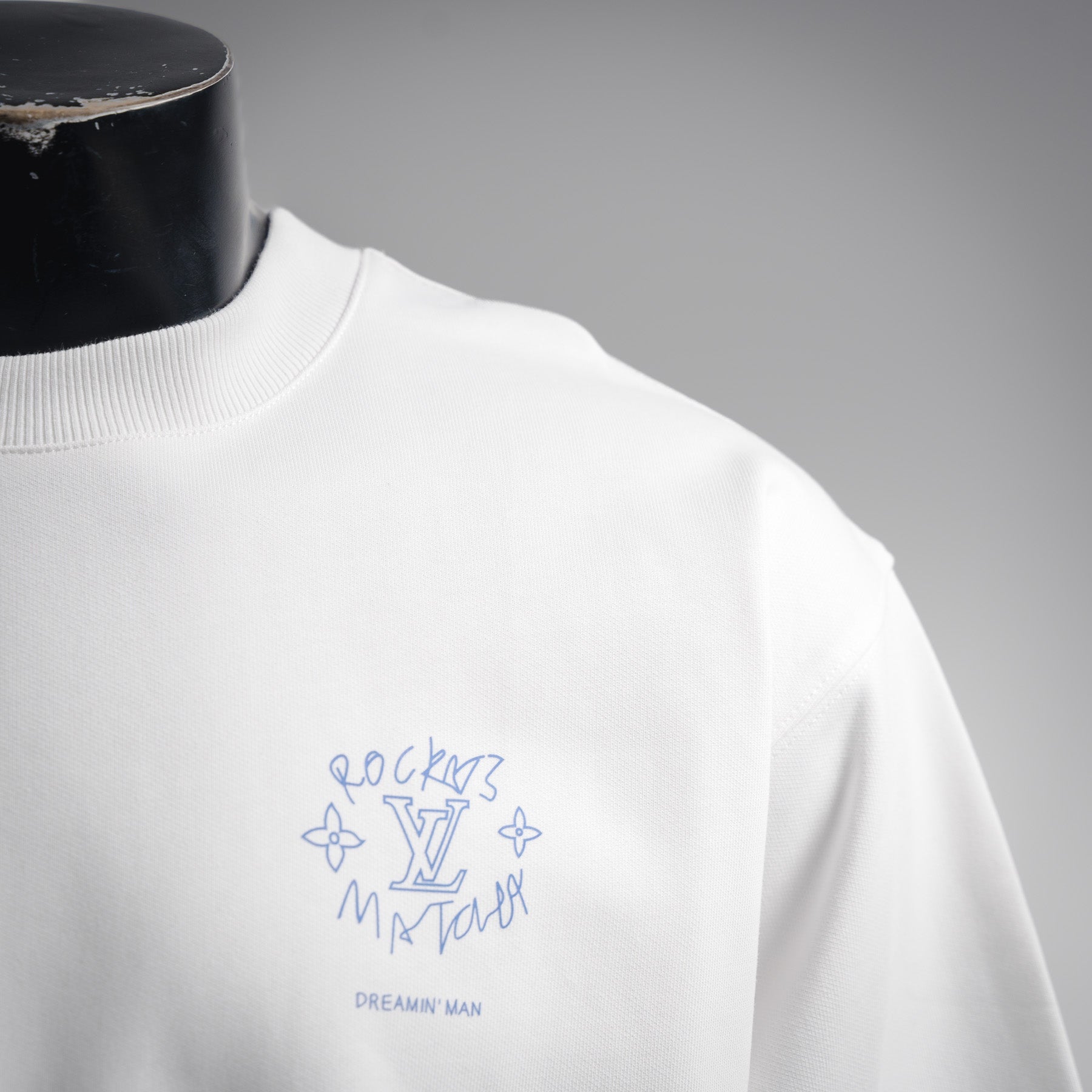 Louis 25fw printed sweatshirt