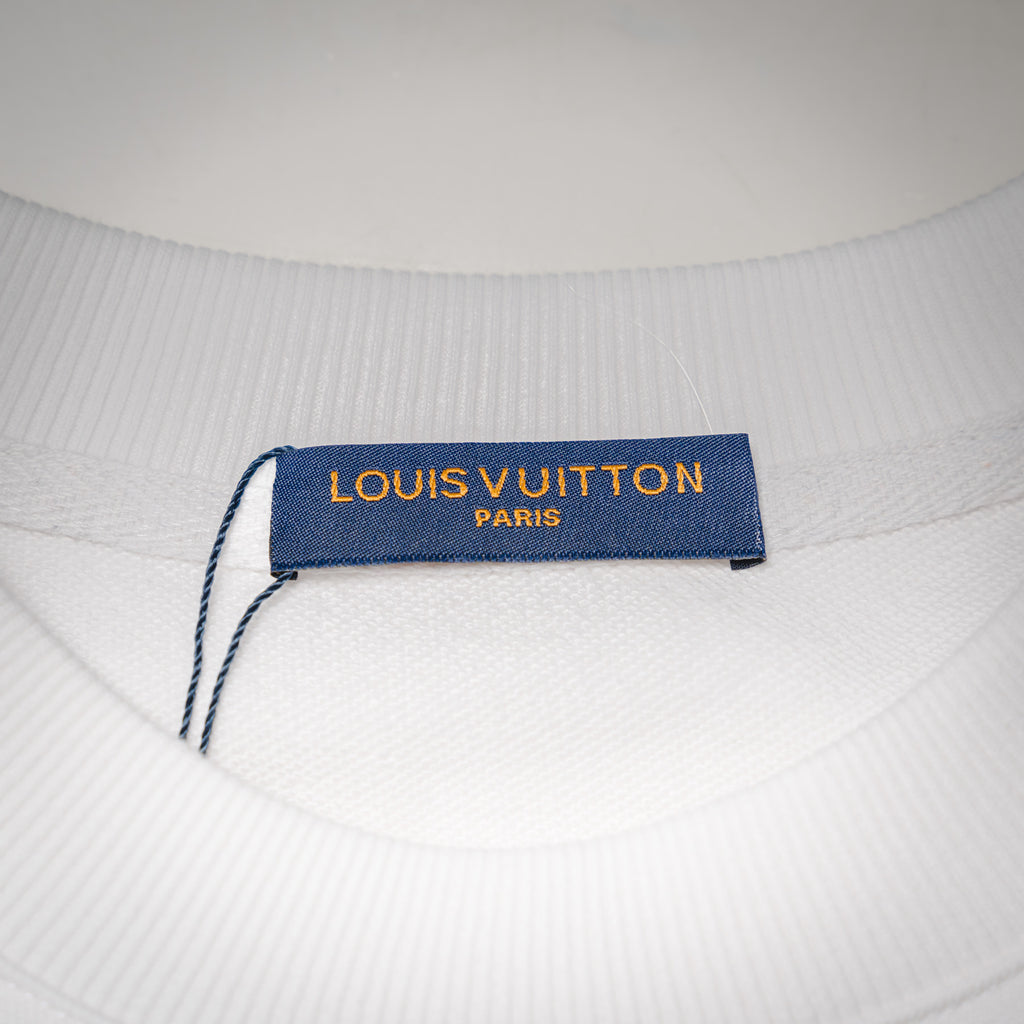 Louis 25fw printed sweatshirt
