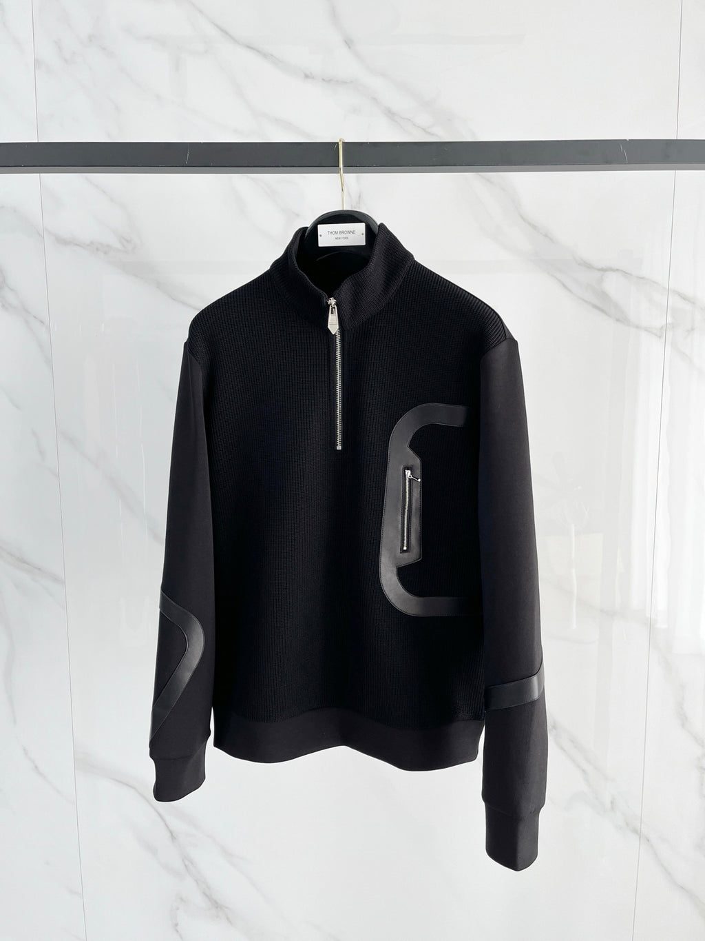 Herm 25fw knitted shirt