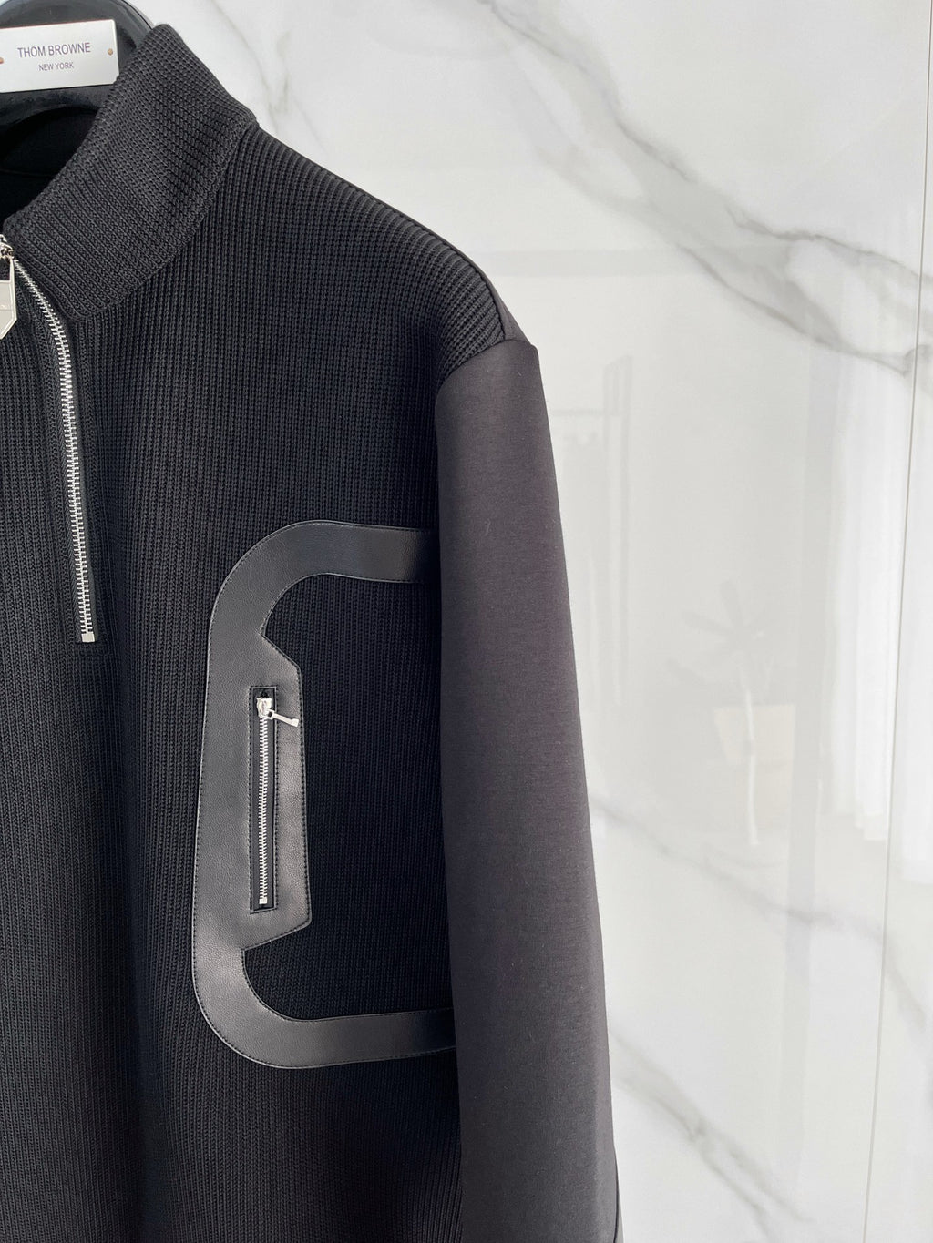 Herm 25fw knitted shirt