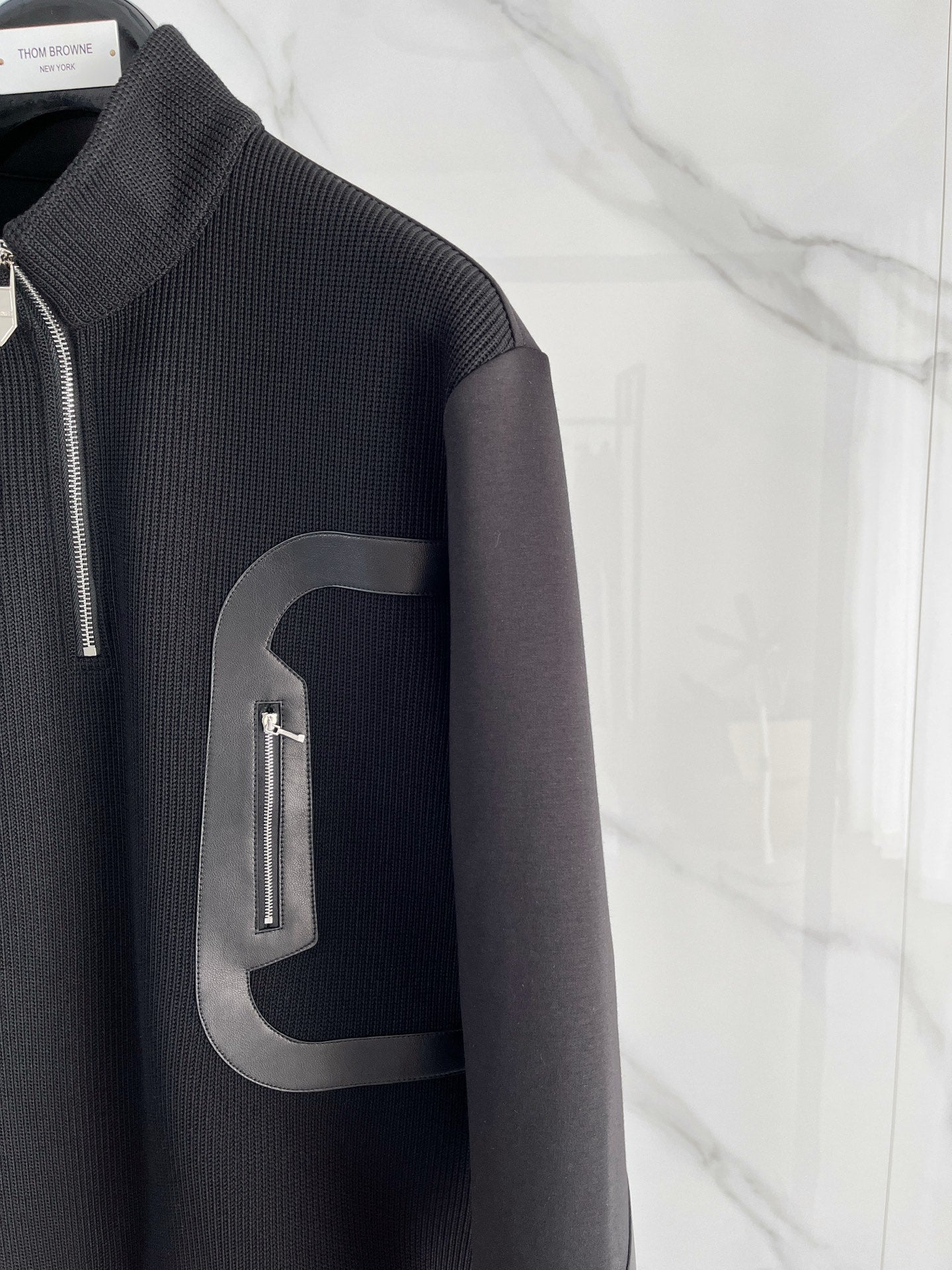 Herm 25fw knitted shirt