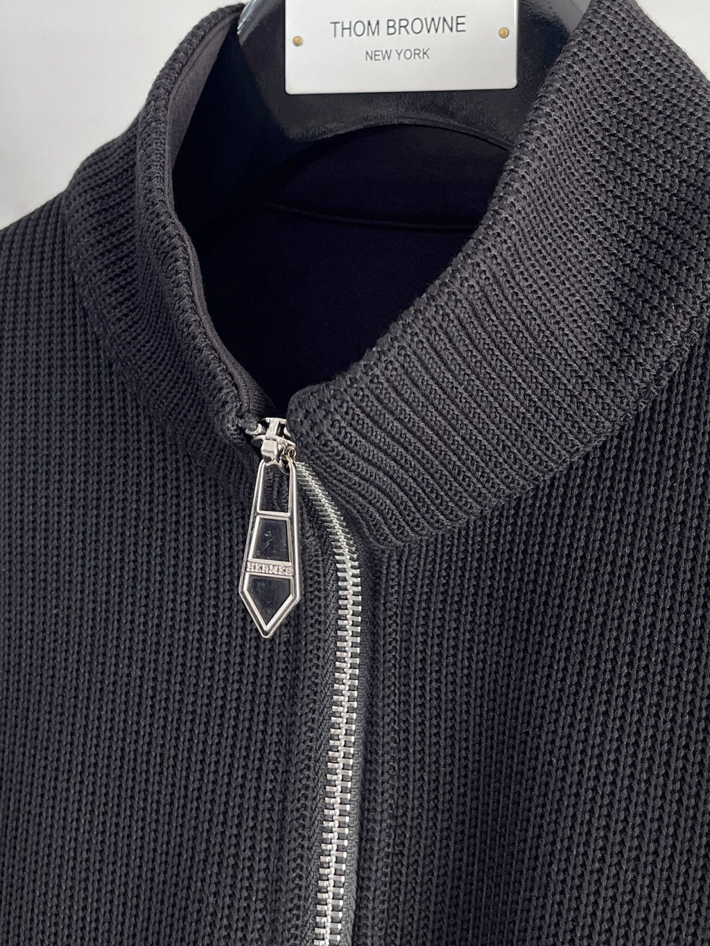 Herm 25fw knitted shirt