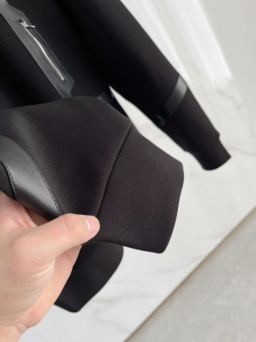 Herm 25fw knitted shirt