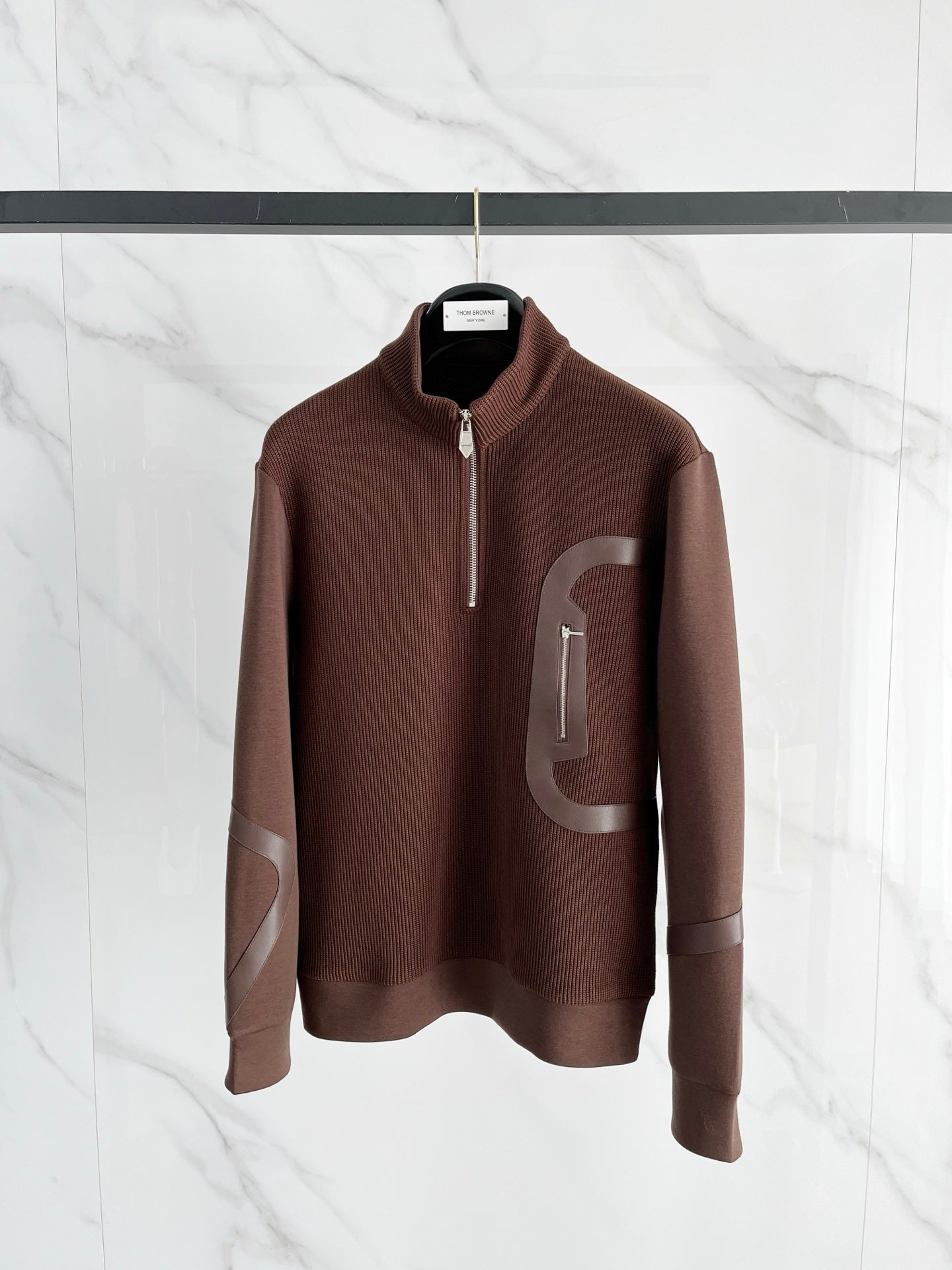 Herm 25fw knitted shirt