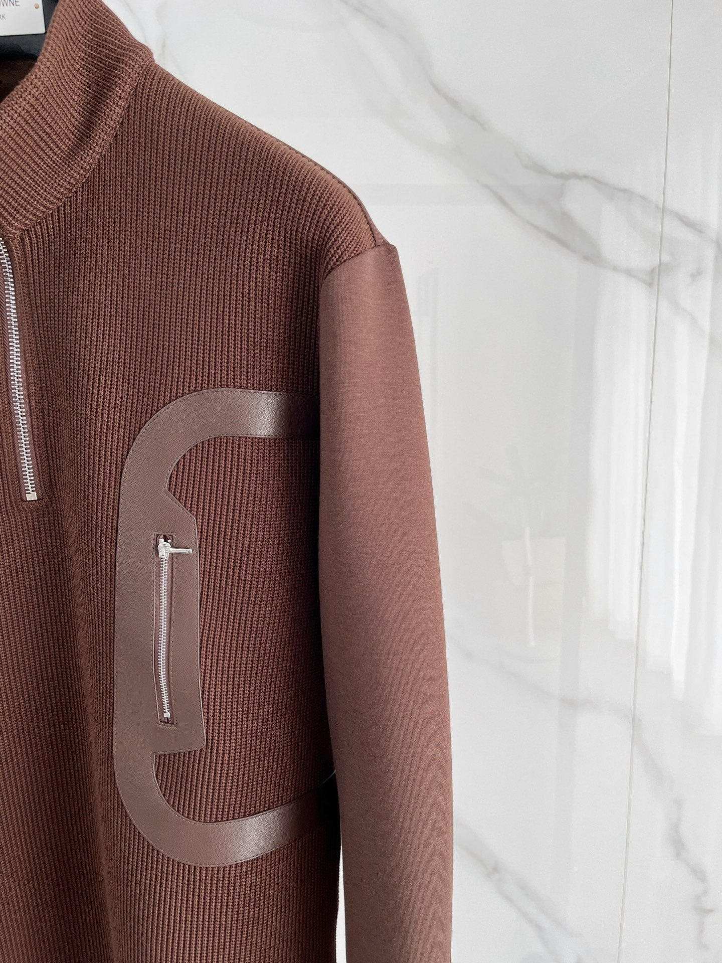 Herm 25fw knitted shirt