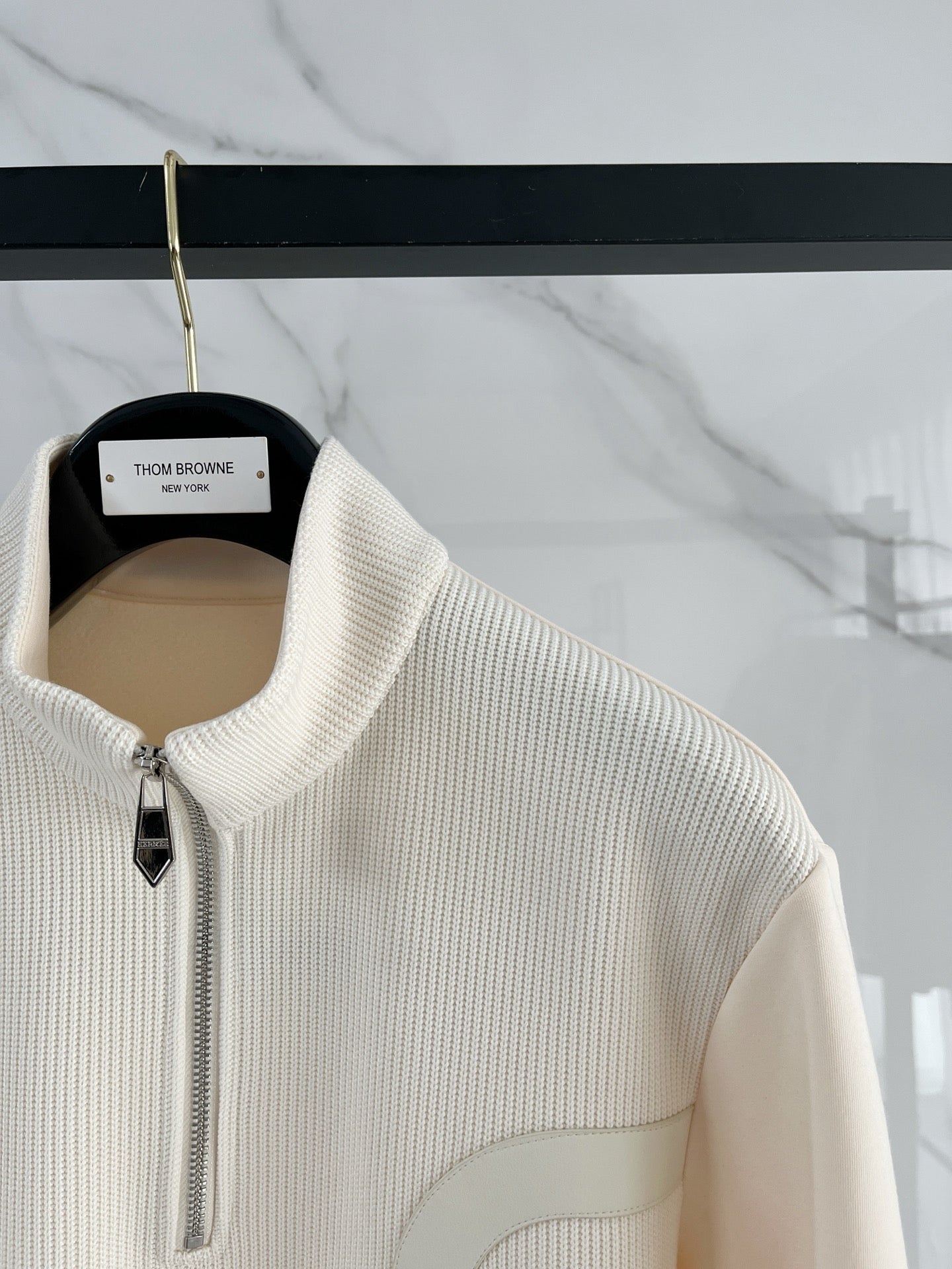 Herm 25fw knitted shirt