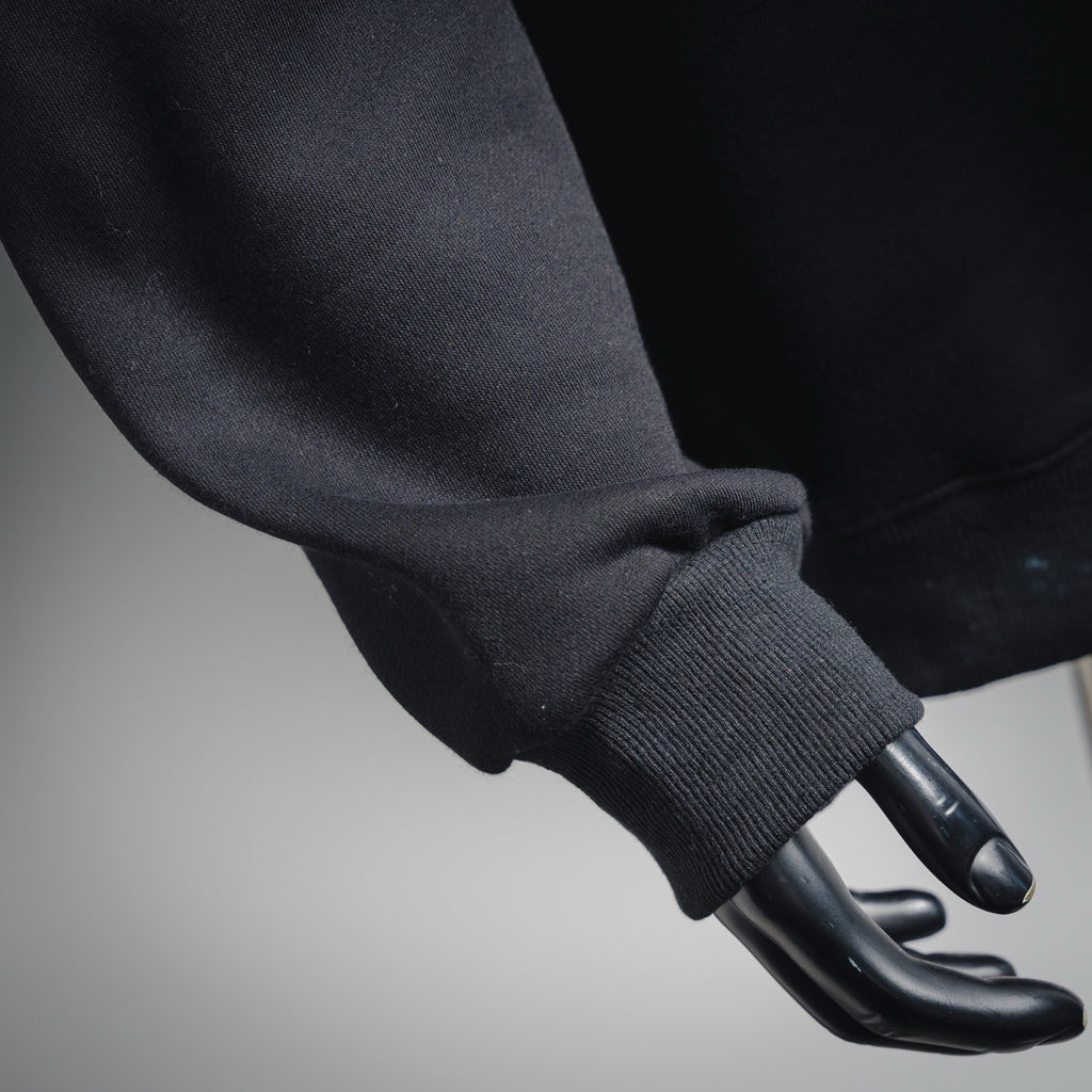 Loe 25fw embroidered sweatshirt