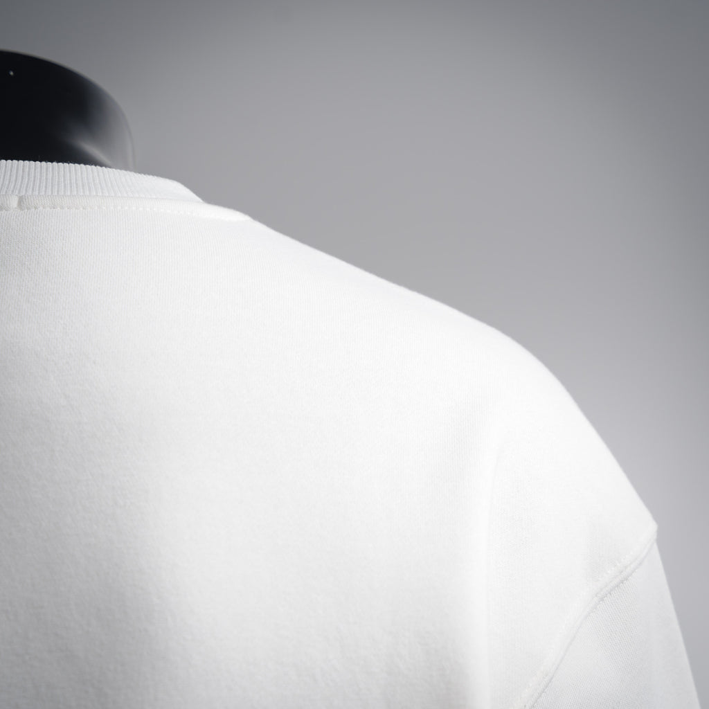 Loe 25fw embroidered sweatshirt