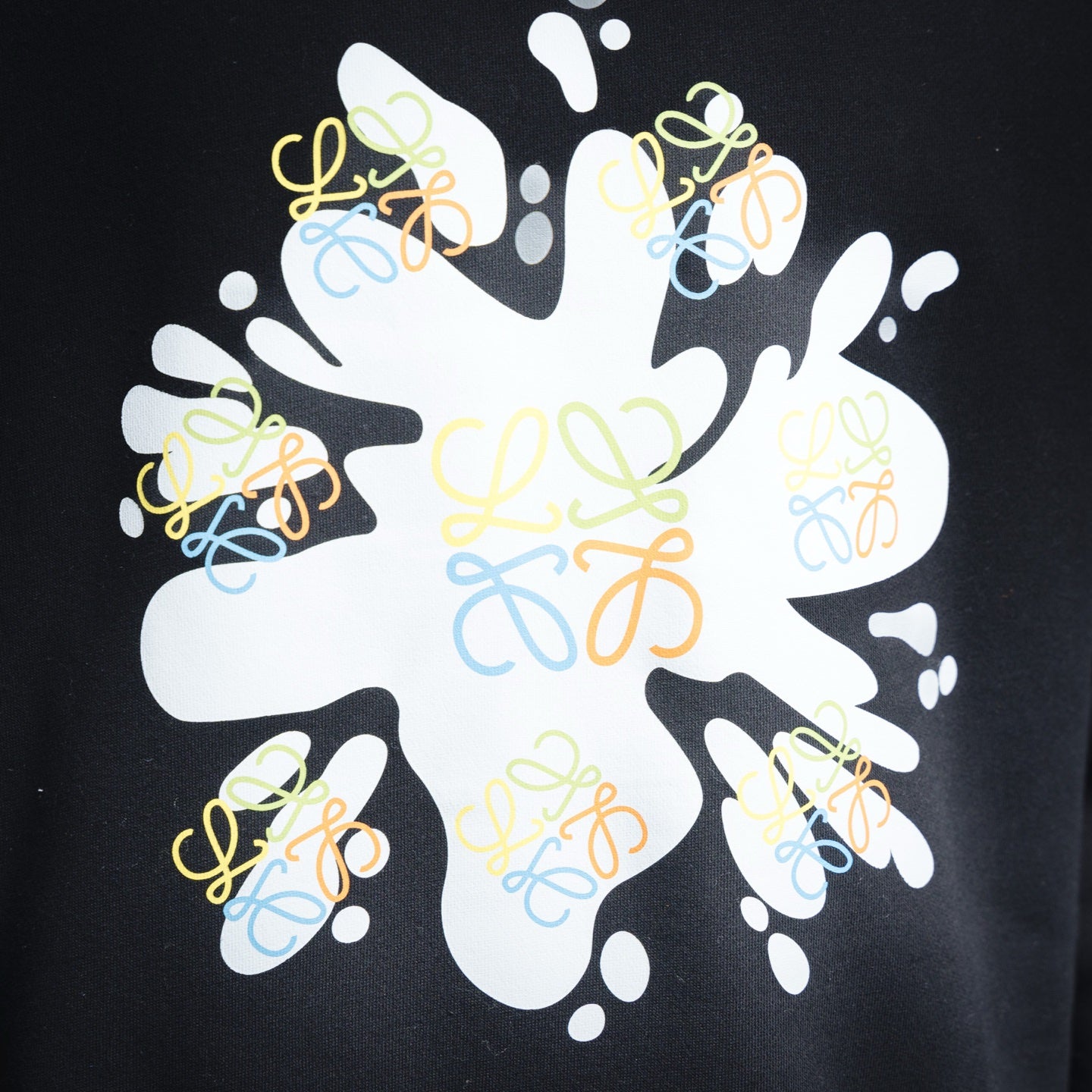 Loe 25fw printed sweatshirt