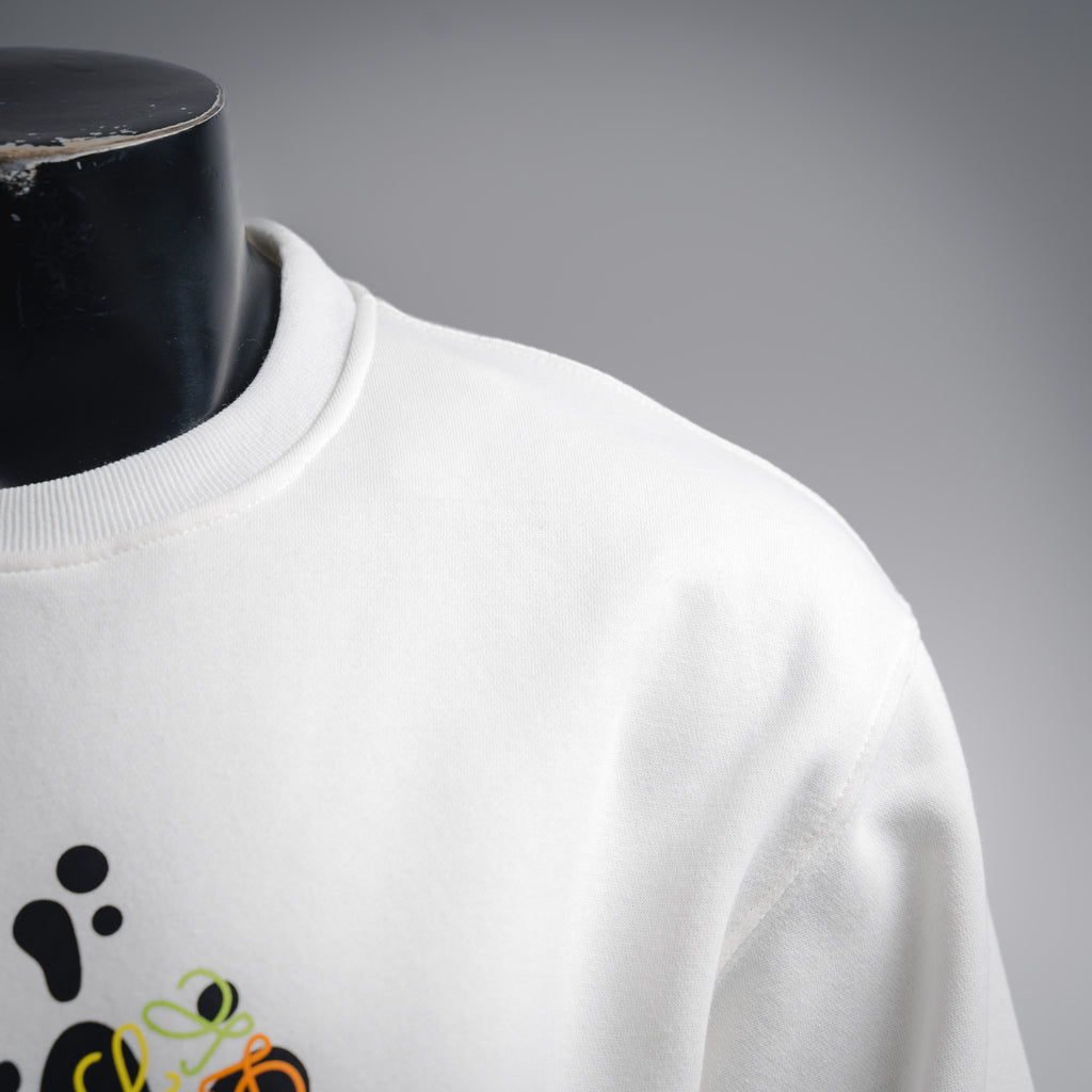 Loe 25fw printed sweatshirt