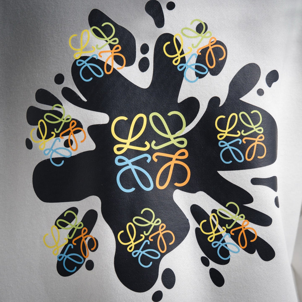 Loe 25fw printed sweatshirt