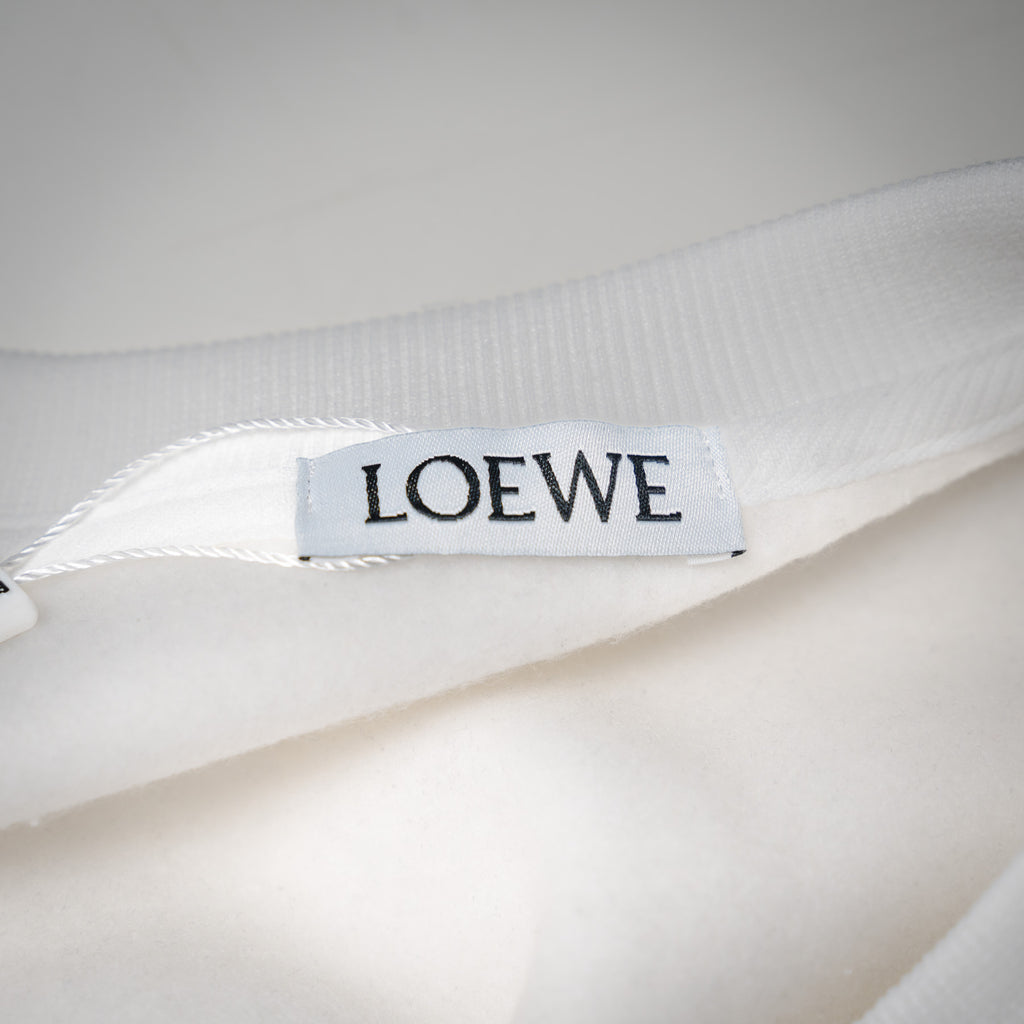 Loe 25fw printed sweatshirt