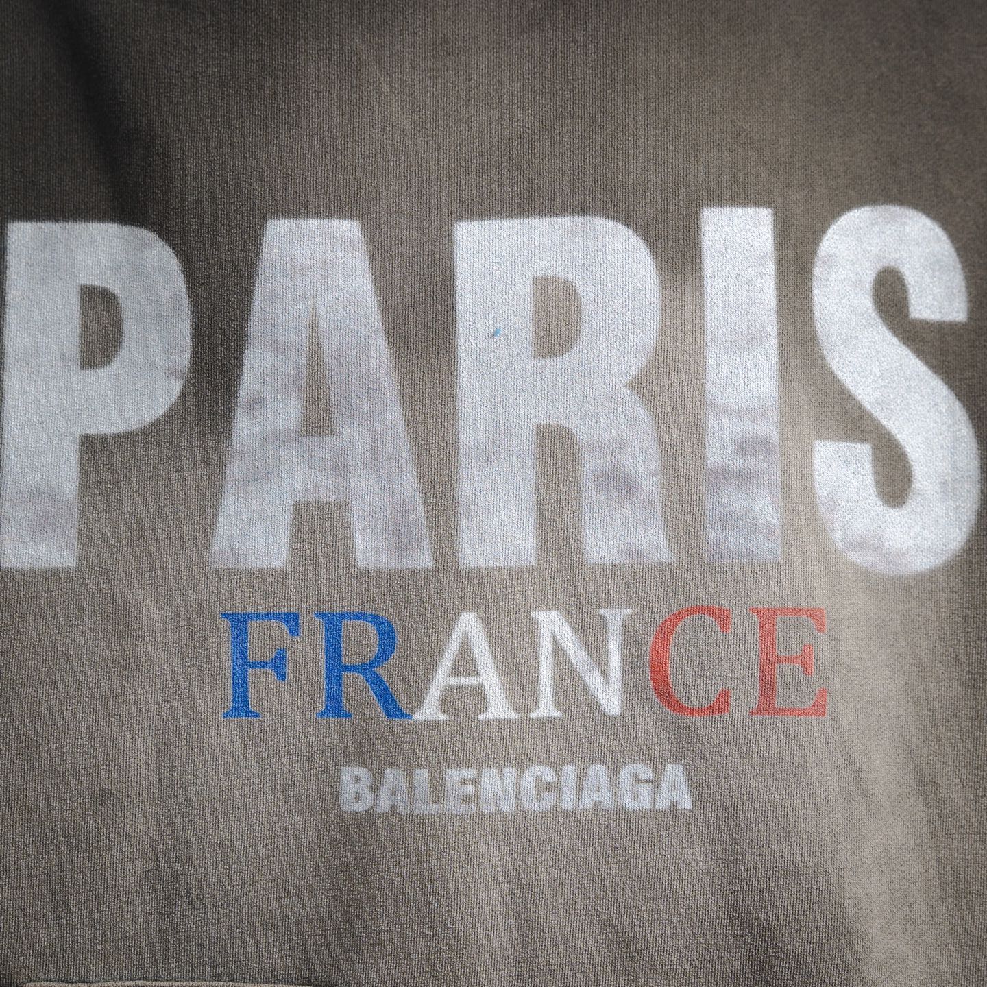 Balen 25fw printed hoodie