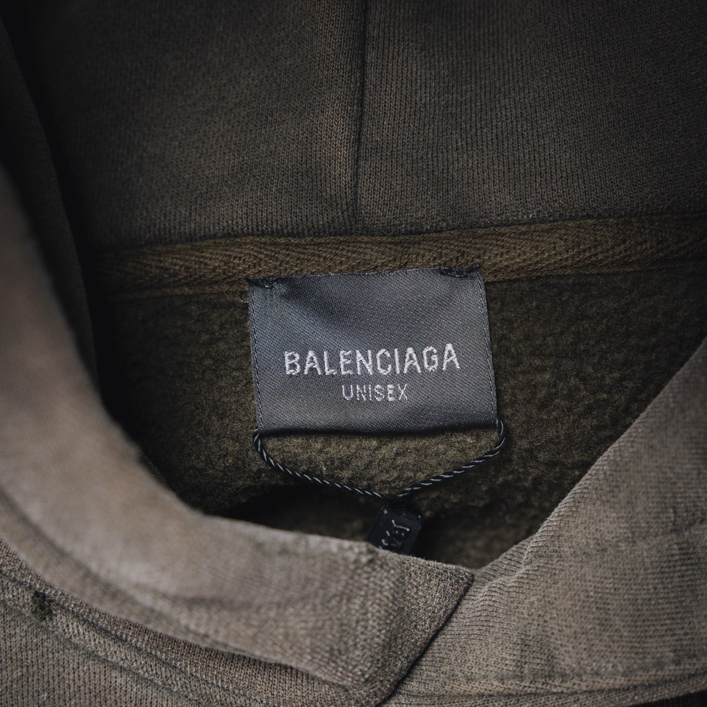 Balen 25fw printed hoodie