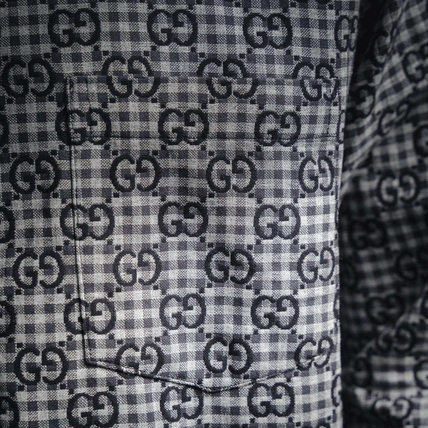 Guc 25fw jacquard shirt