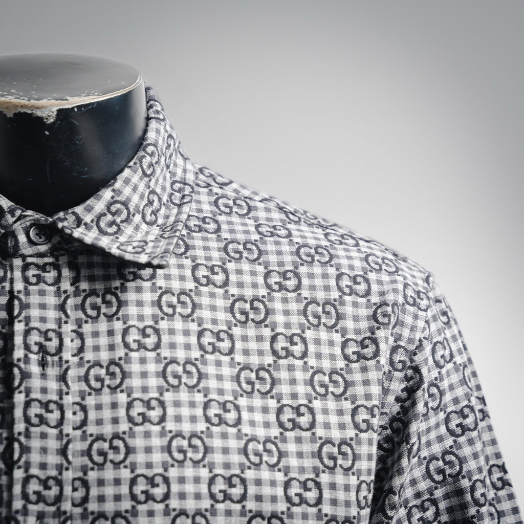 Guc 25fw jacquard shirt