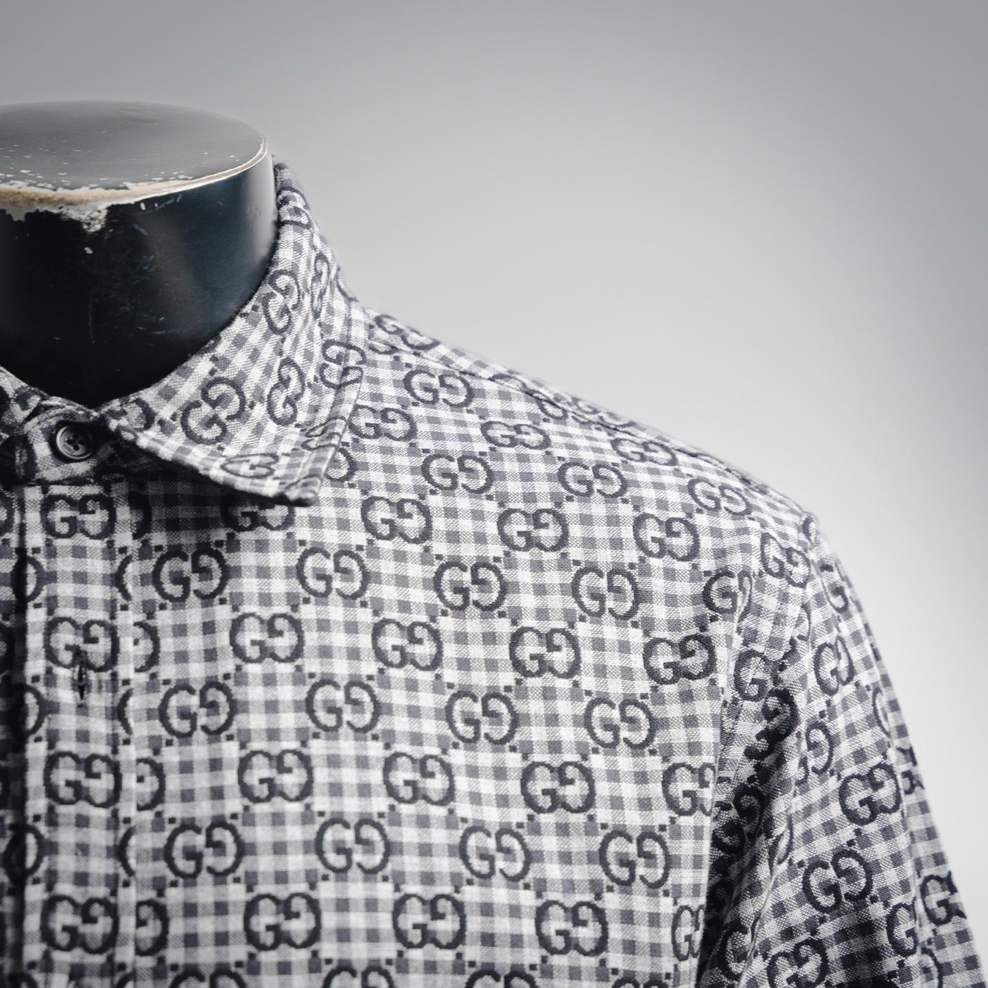 Guc 25fw jacquard shirt