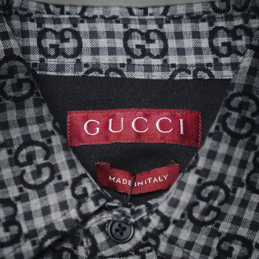 Guc 25fw jacquard shirt