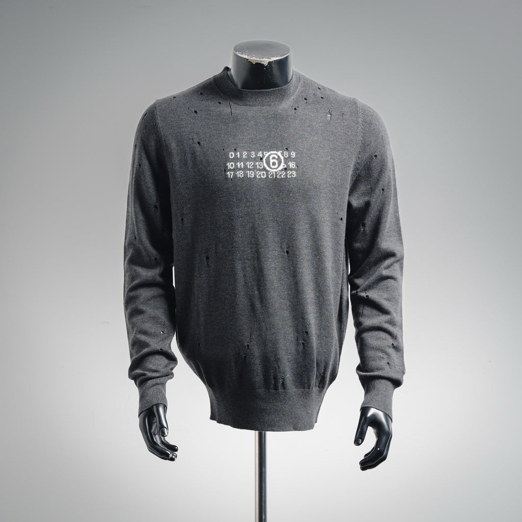 Margiela 25fw jacquard sweater