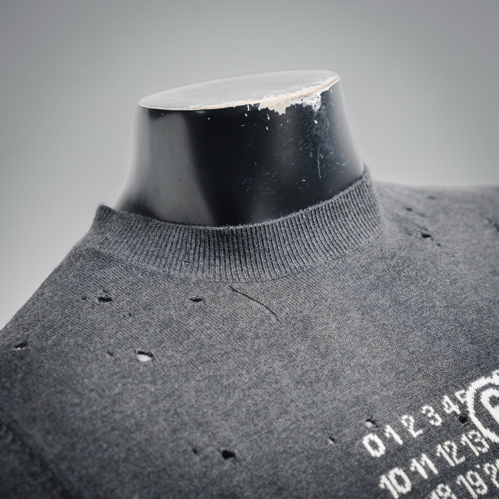 Margiela 25fw jacquard sweater